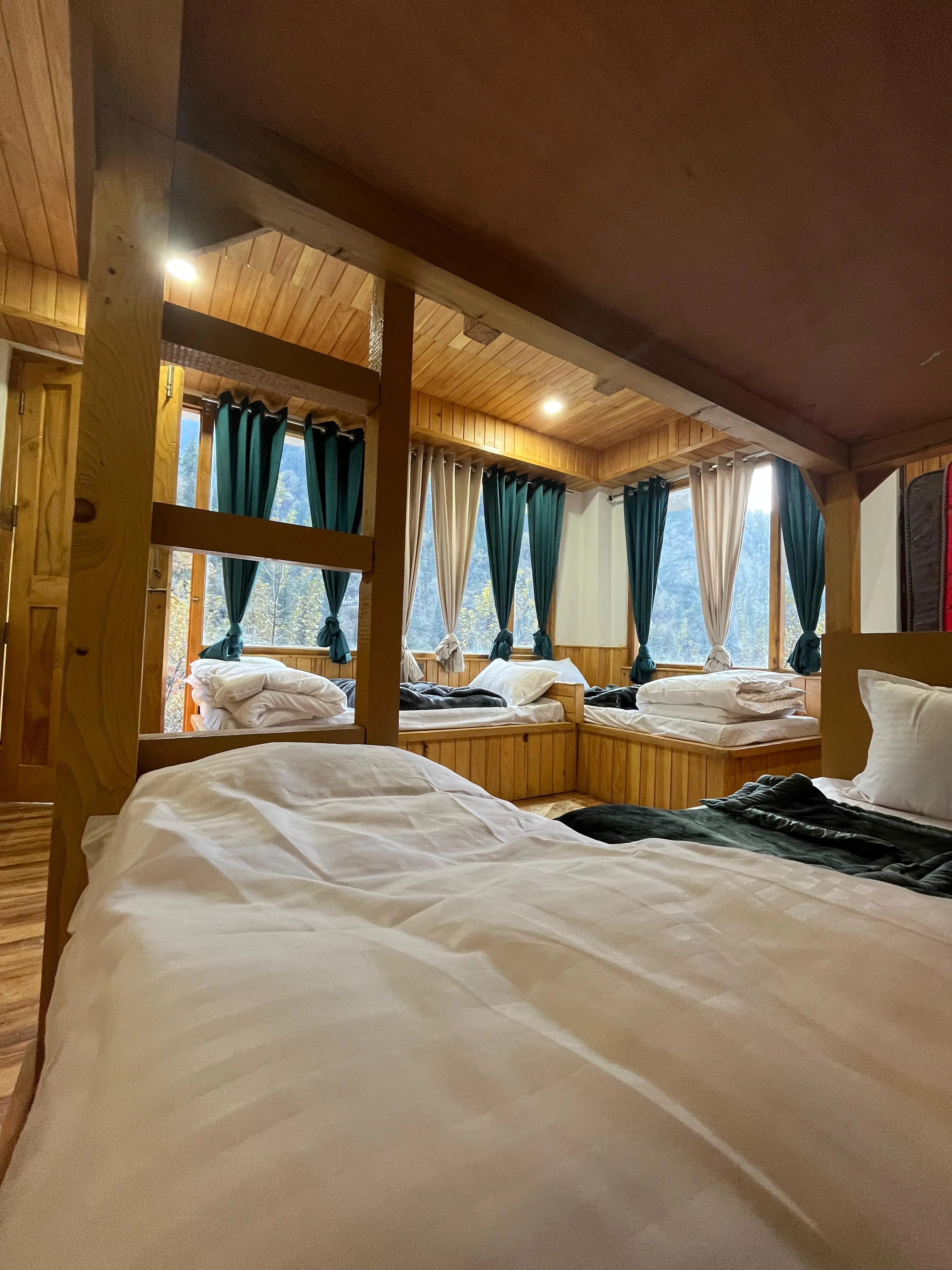 Dorm Bed at Rubaroo mountain retreat, Jibhi, Himachal Pradesh