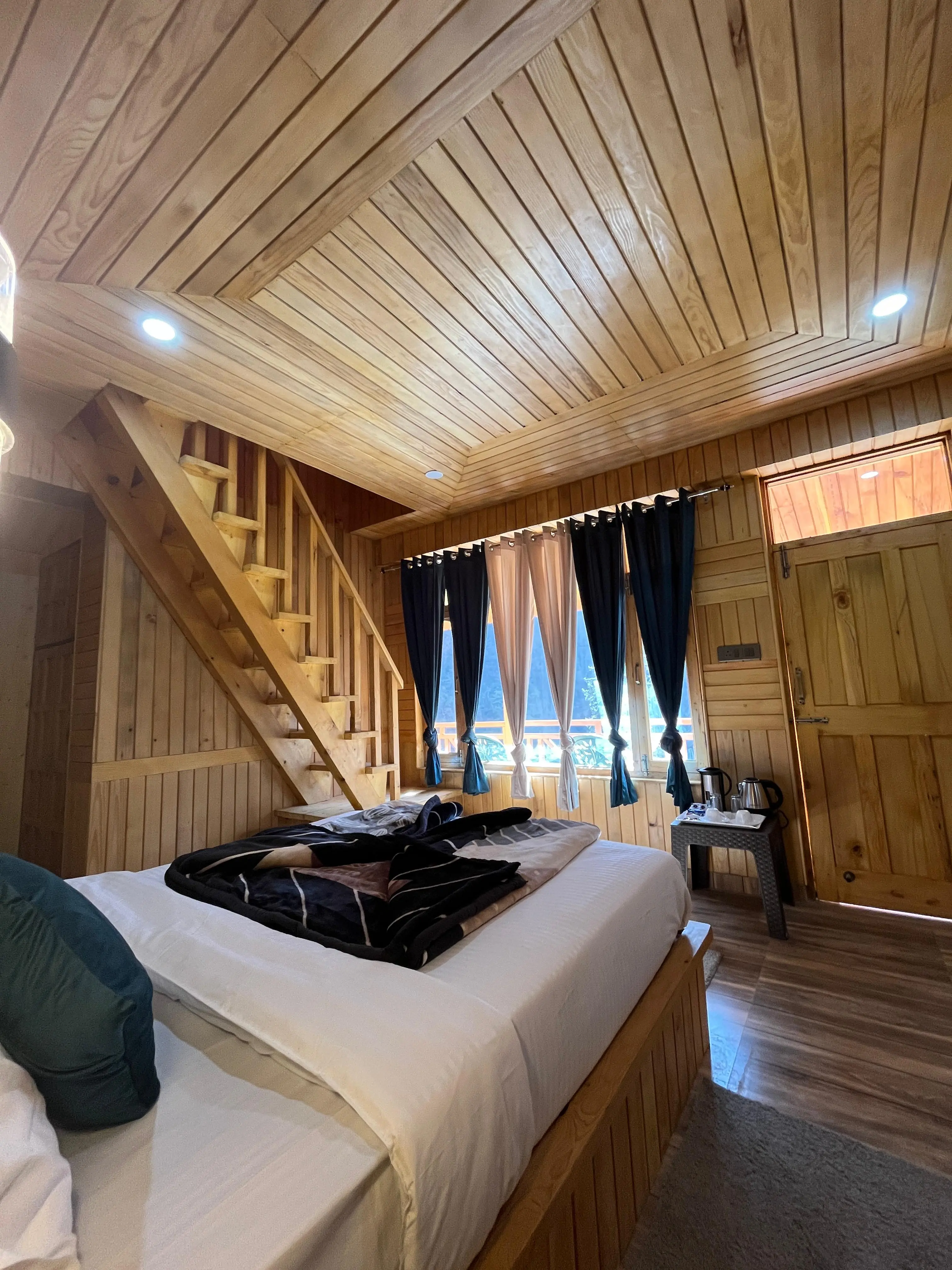 Duplex Room at Rubaroo mountain retreat, Jibhi, Himachal Pradesh