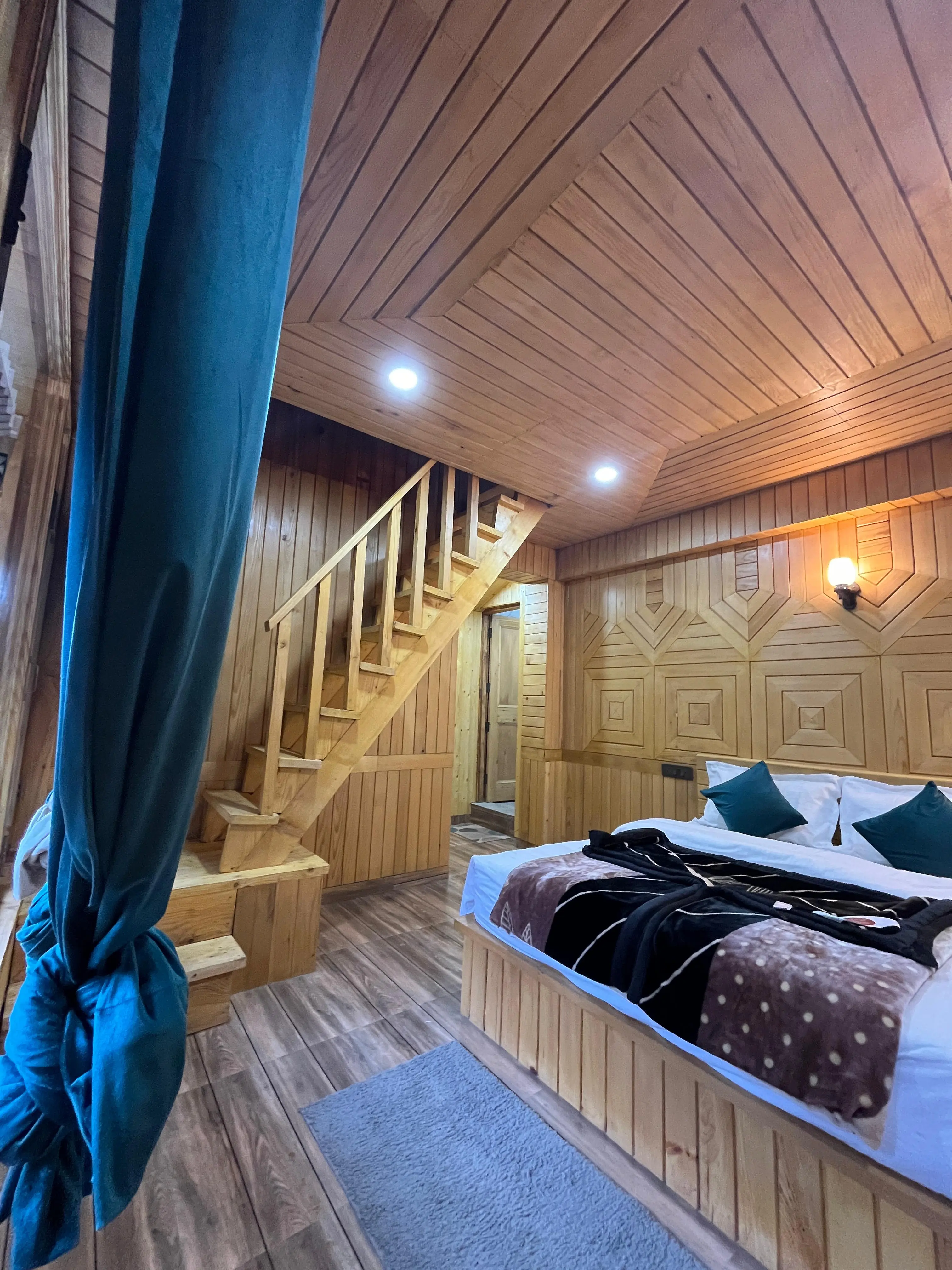 Duplex Room at Rubaroo mountain retreat, Jibhi, Himachal Pradesh